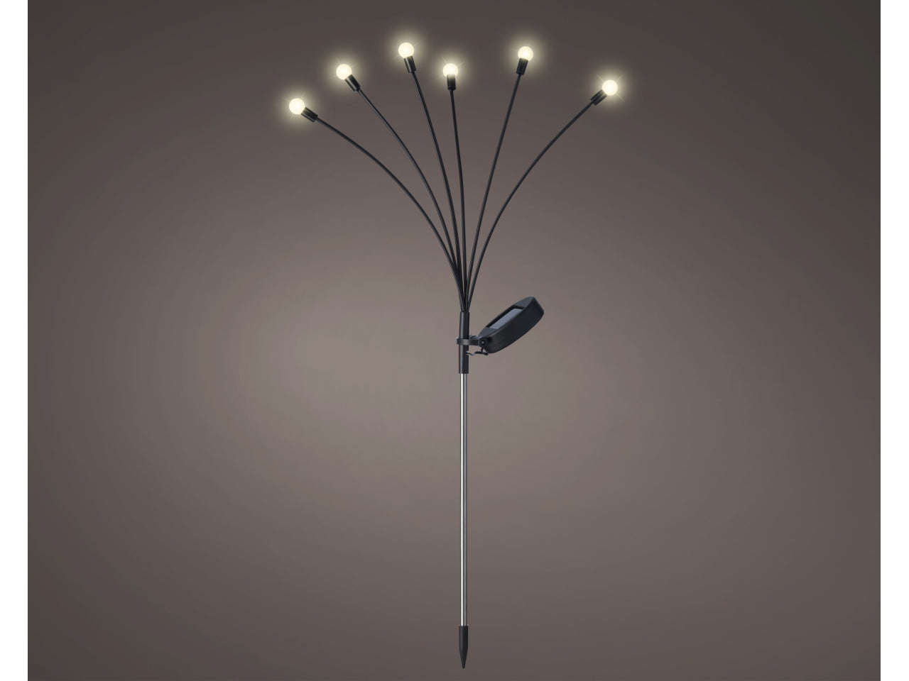 Piantana solare in plastica h.70cm