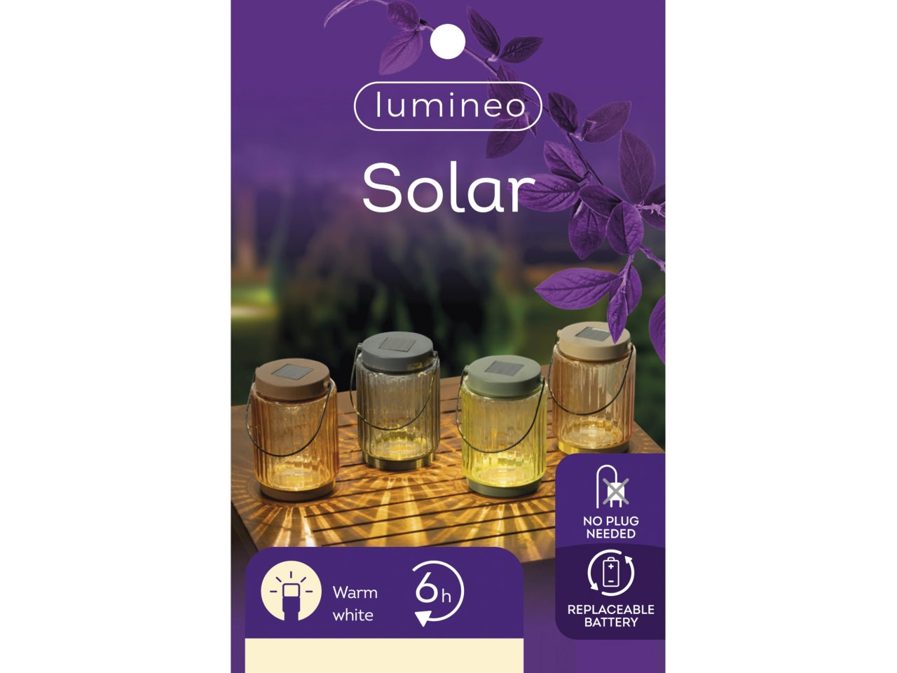 Barattolo ricar. solare 4assortiti d.8.5xh.12cm