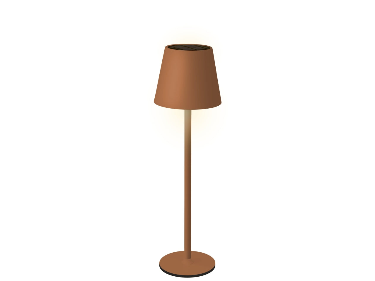 Lampada da tavolo sol metal terra d.11xh.37cm