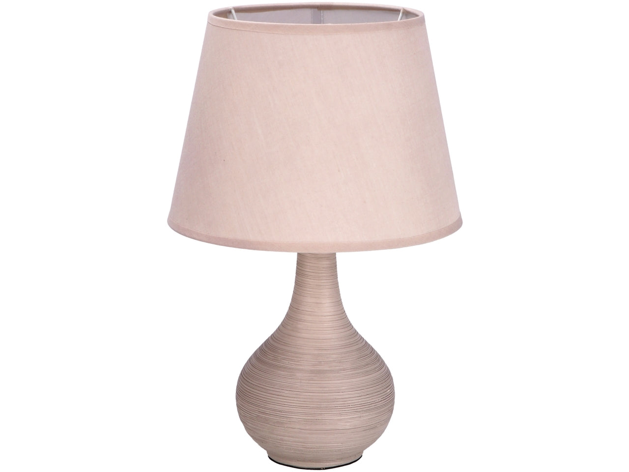 Lampada da tavolo in ceramica d.25xh40cm, 3 varianti di colore