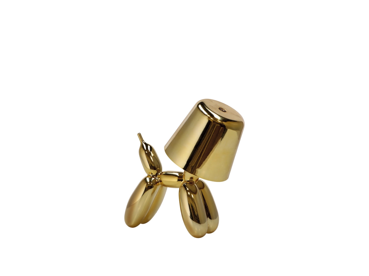 Lampada da tavolo cane touch d.14xh19cm, 2 varianti di colori