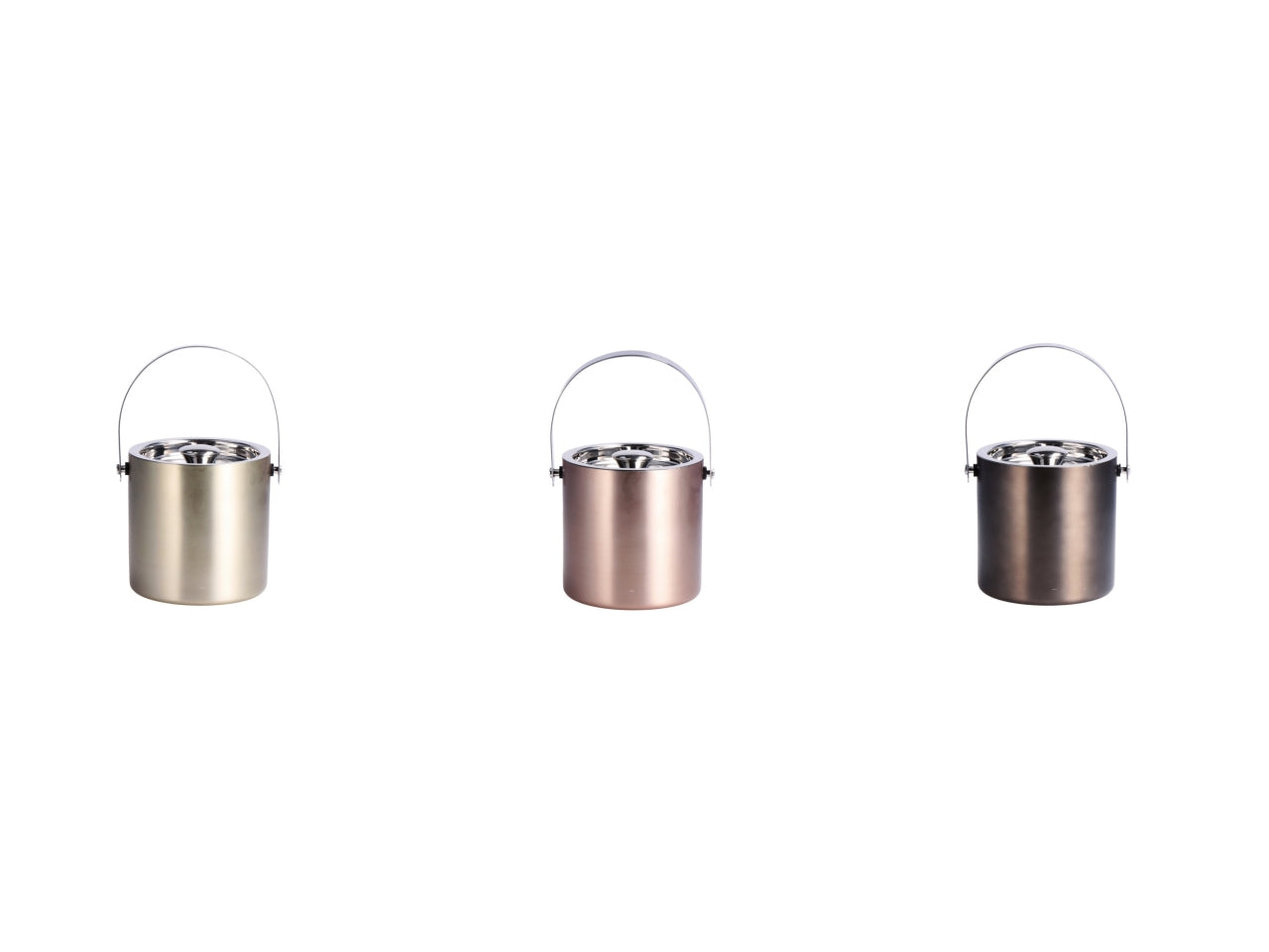Secchiello porta ghiaccio 15xh16cm in 3 varianti di colori