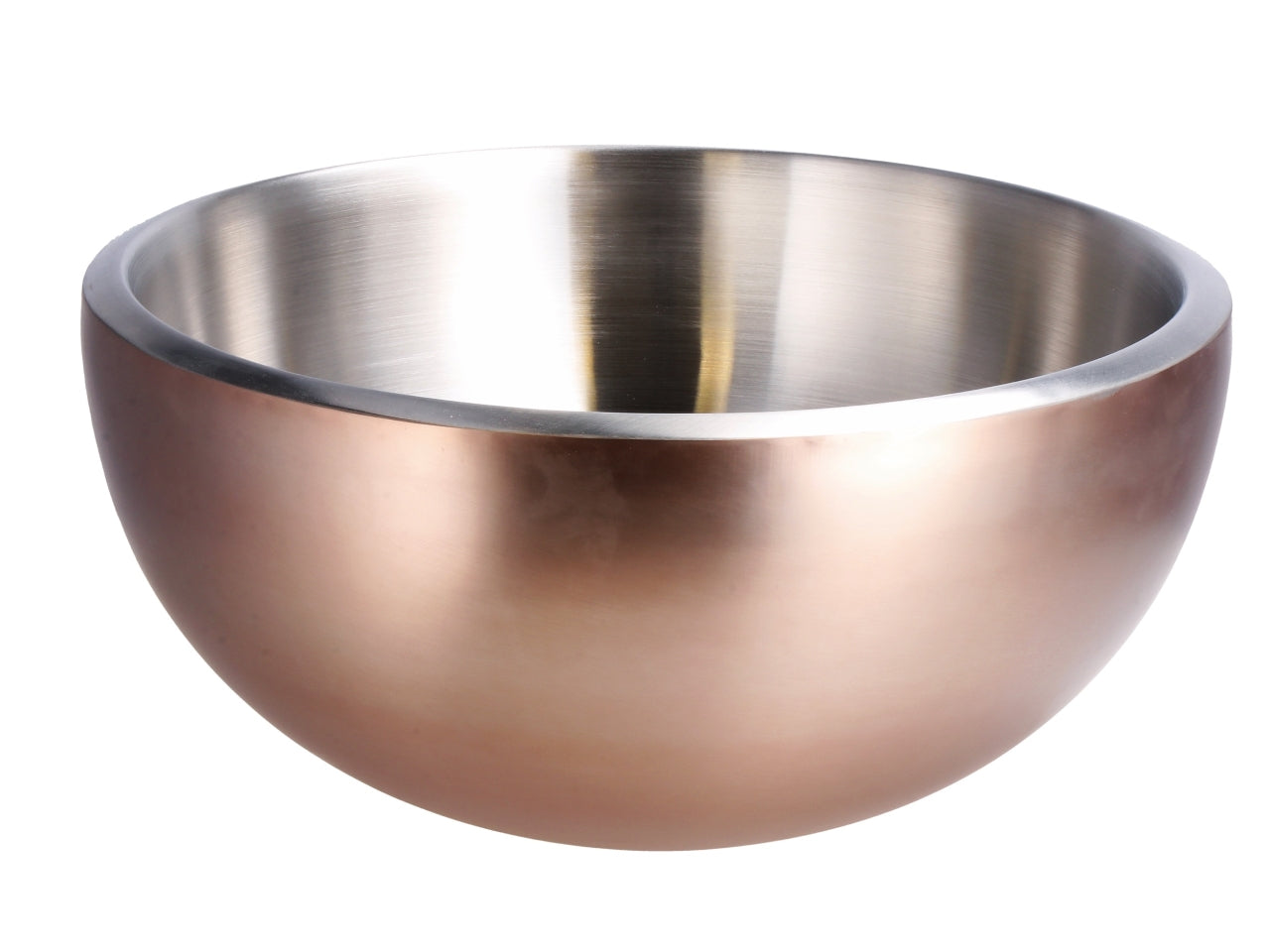 Centrotavola in acciaio 42xh20cm, 3 varianti di colore