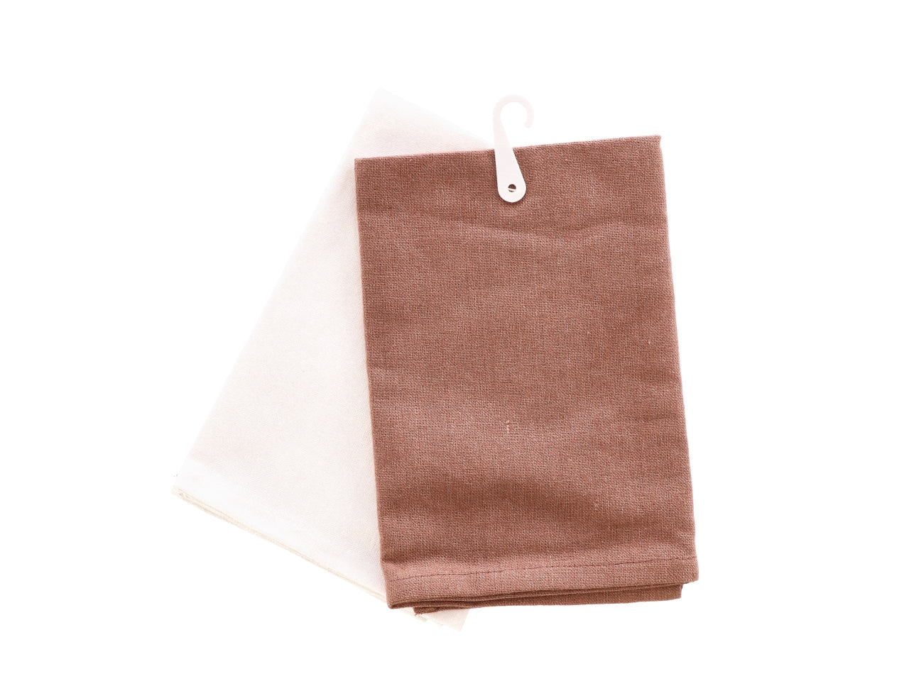 Schell set 2 tovaglioli 40x40cm in 2 varianti di colore