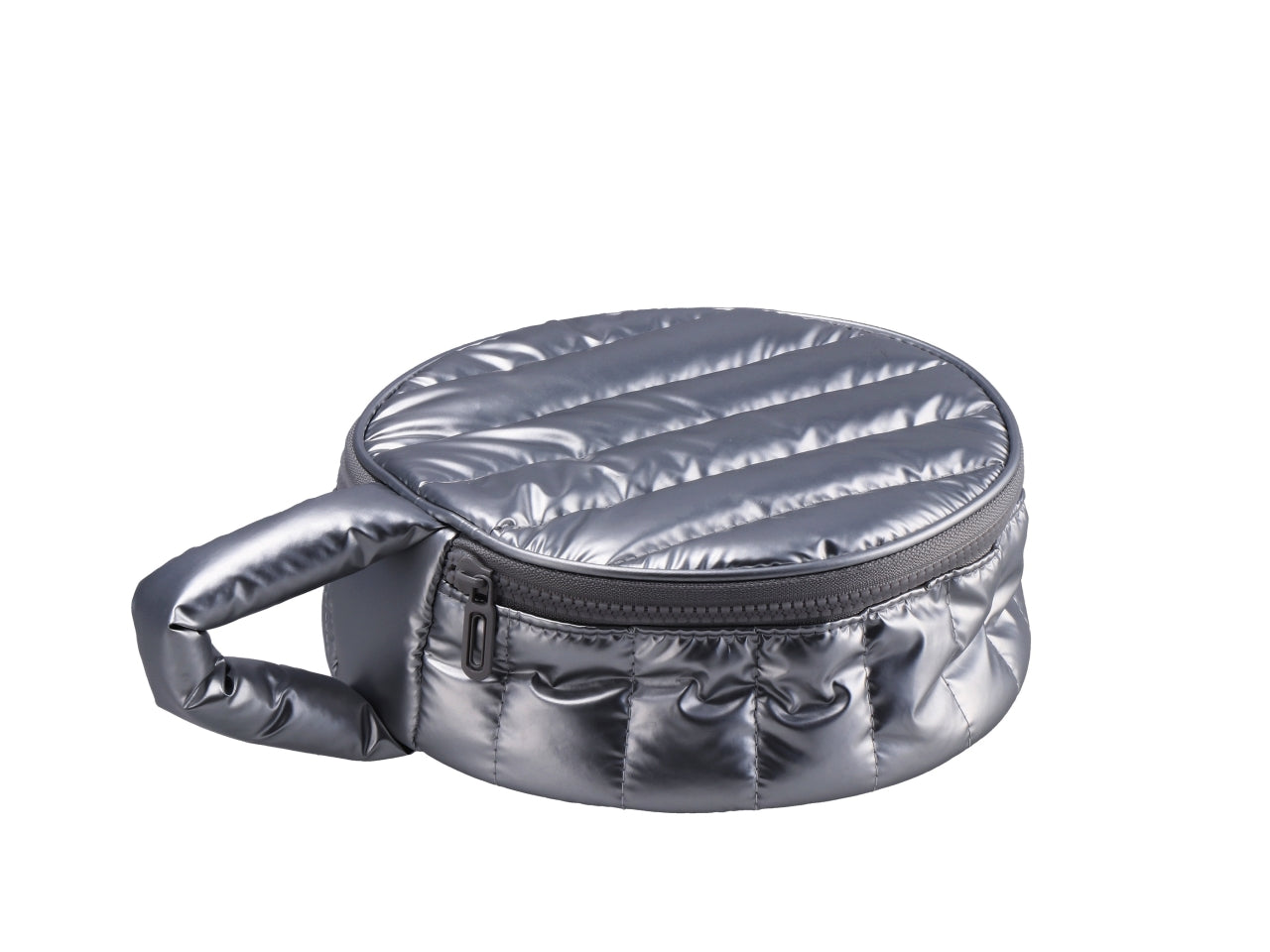 Pochette trapuntata d.20xh.7cm in 3 varianti di colore