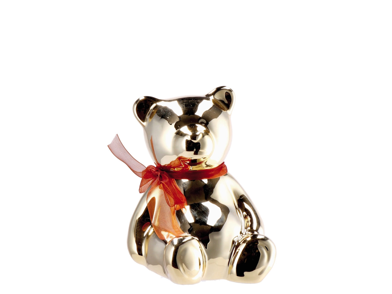 Orsetto in ceramica 12x12xh.16cm, 2 varianti di colore