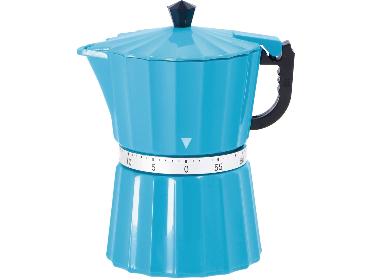 Timer da cucina caffettiera 9x6,5xh11cm, 4 colori assortiti