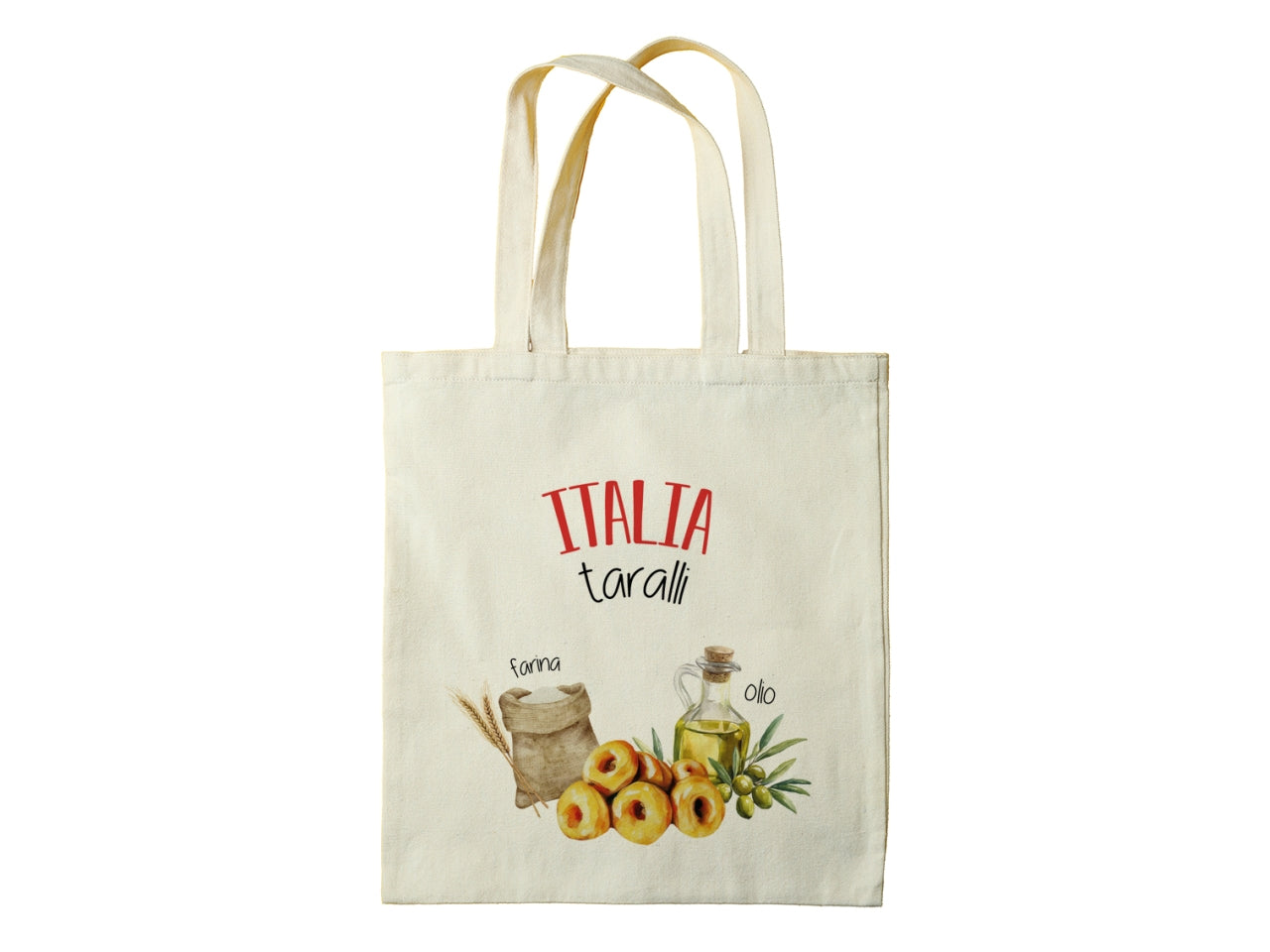 Borsa in cotone taralli italia