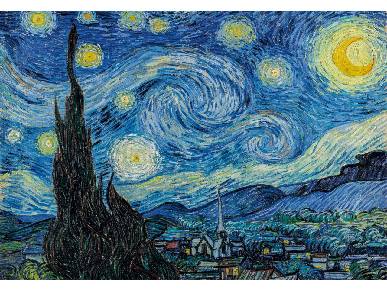 Puzzle 1000 Pz Van Gogh: The Starry Night