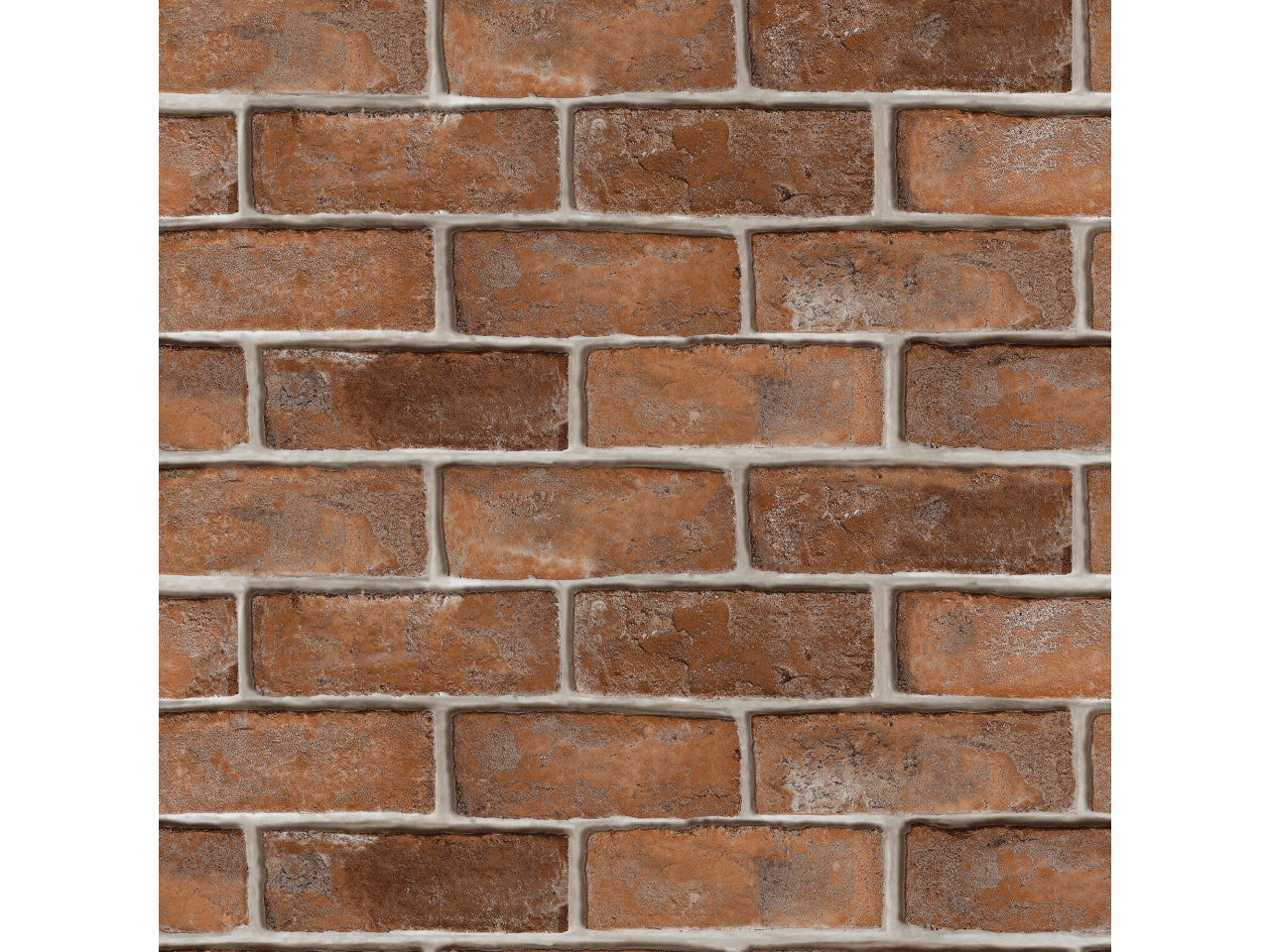 Habita decorazione adesiva di design da parete 120x280cm effetto muro marrone
