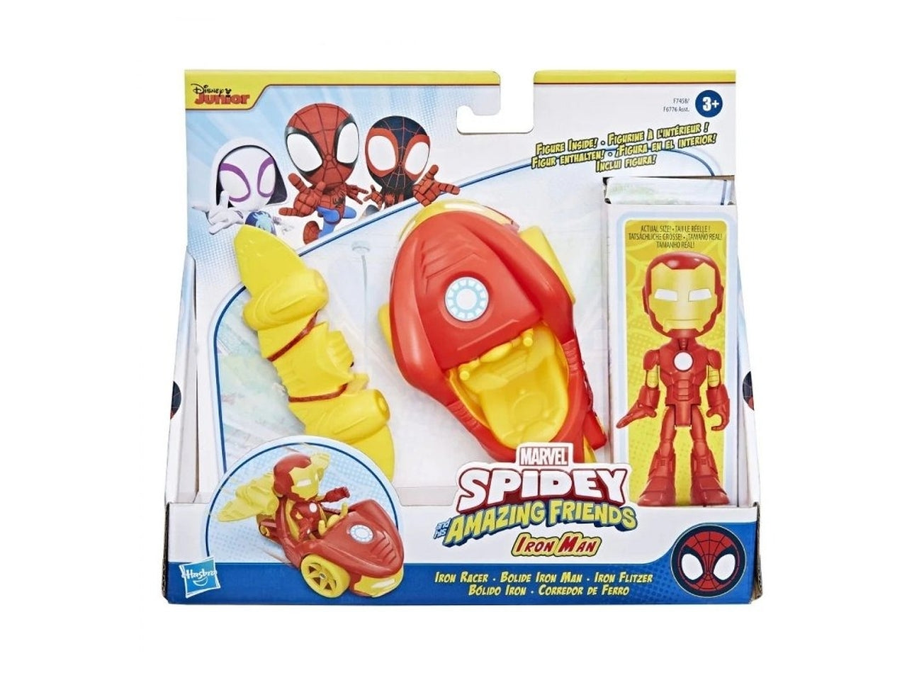 Spidey veicolo con personaggio e accessori ast