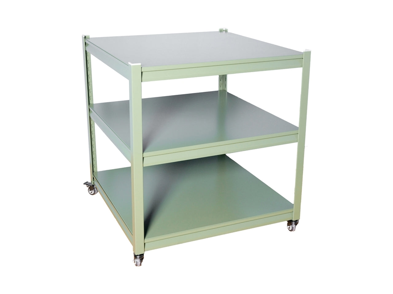 Scaffale in metallo 80x80x80cm verde