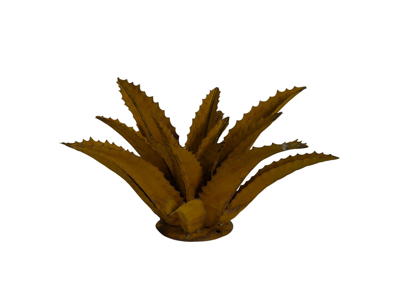 Pianta di aloe in metallo d.33x20cm