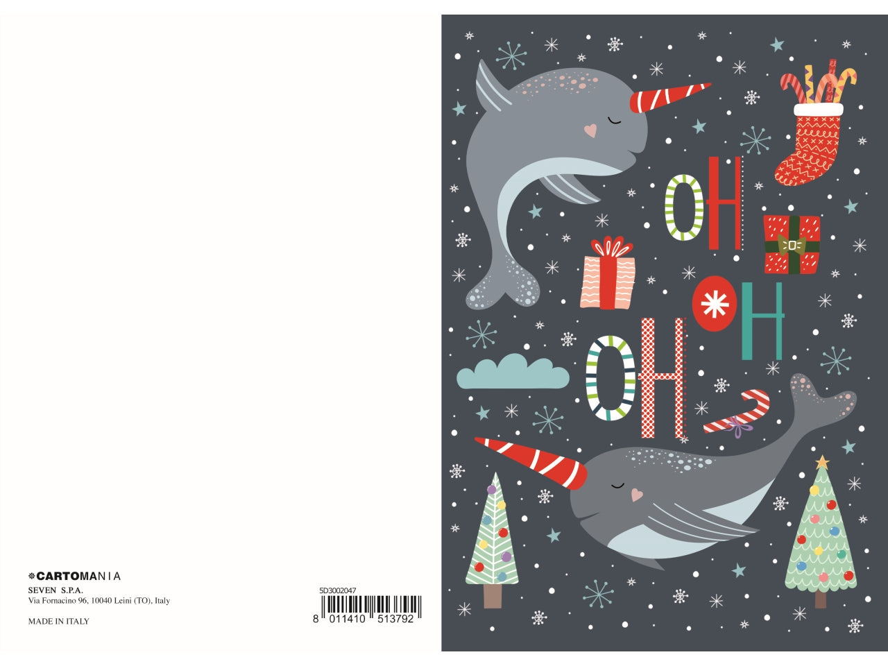 Biglietto natale glitter cartomania greetings