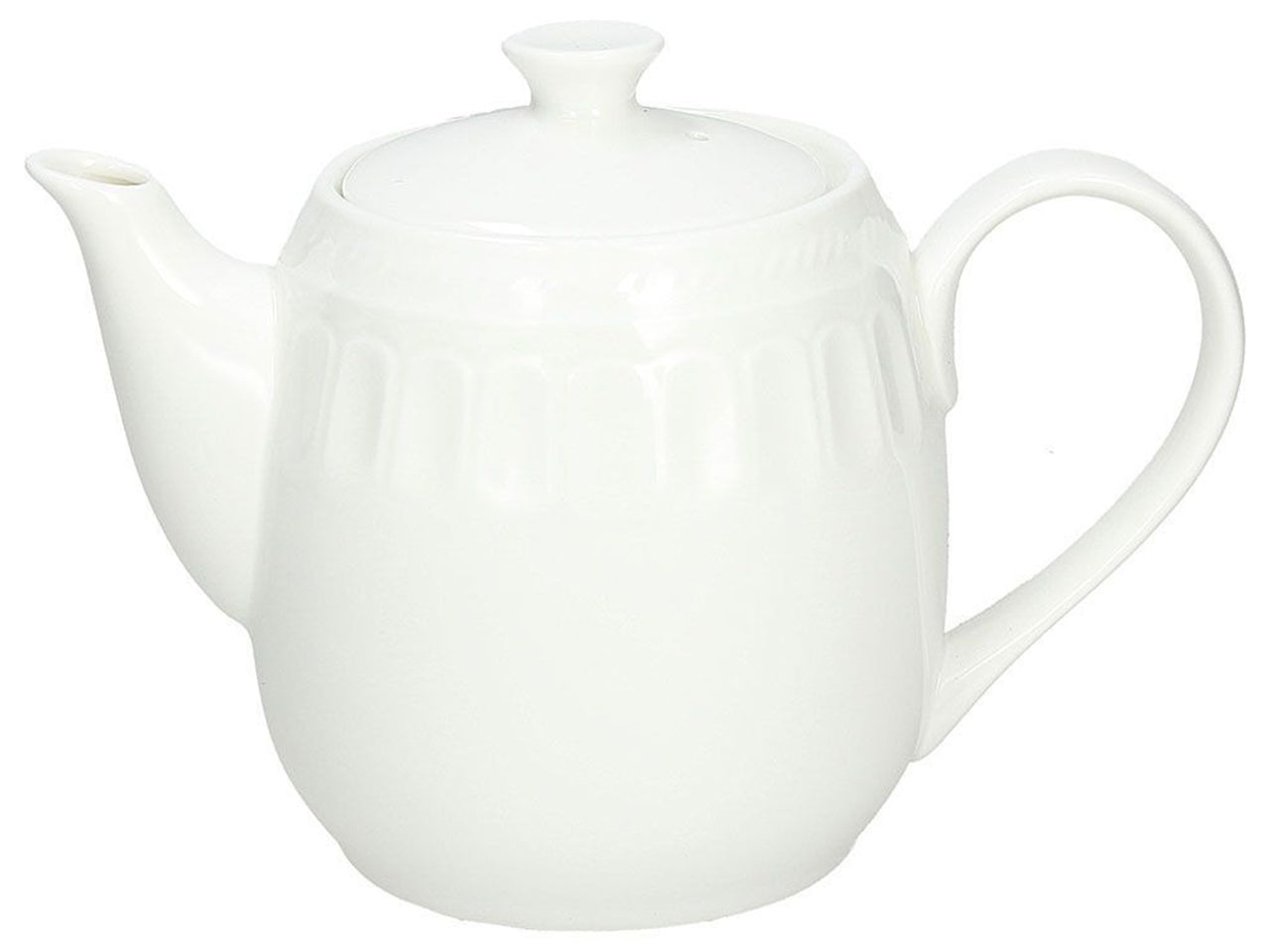 Teiera in porcellana Palace da 500cc bianca