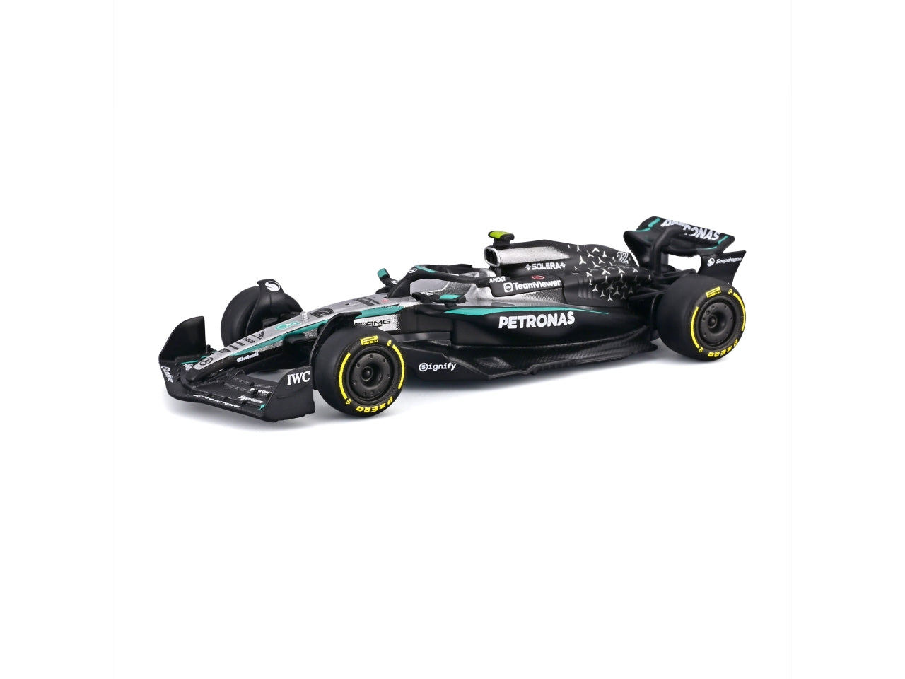 Auto F1 Ferrari W16 Mercedes 2025 Kimi Antonelli scala 1:64