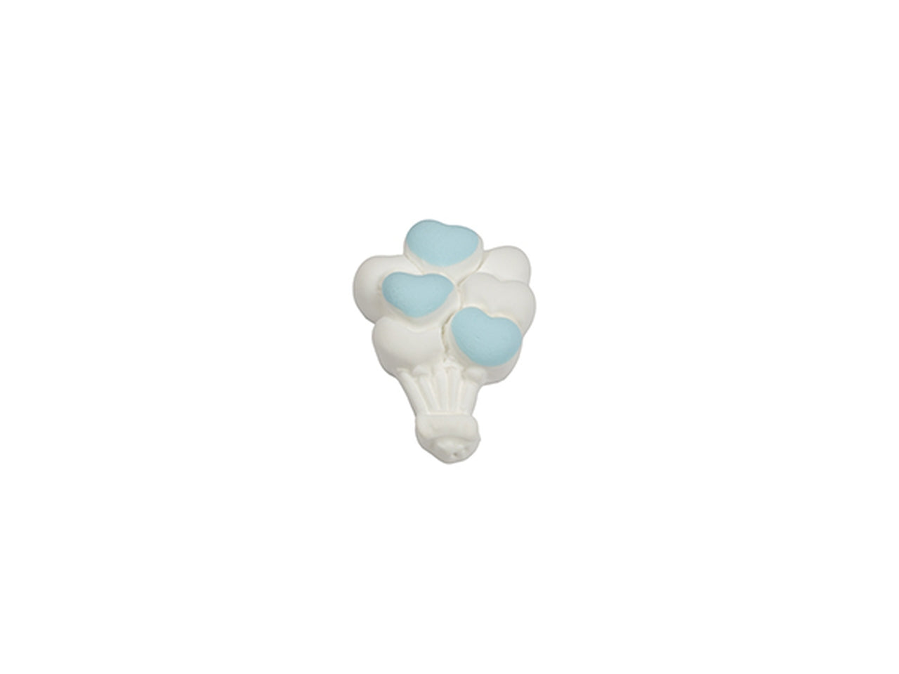 Gessetto cuori palloncino celeste