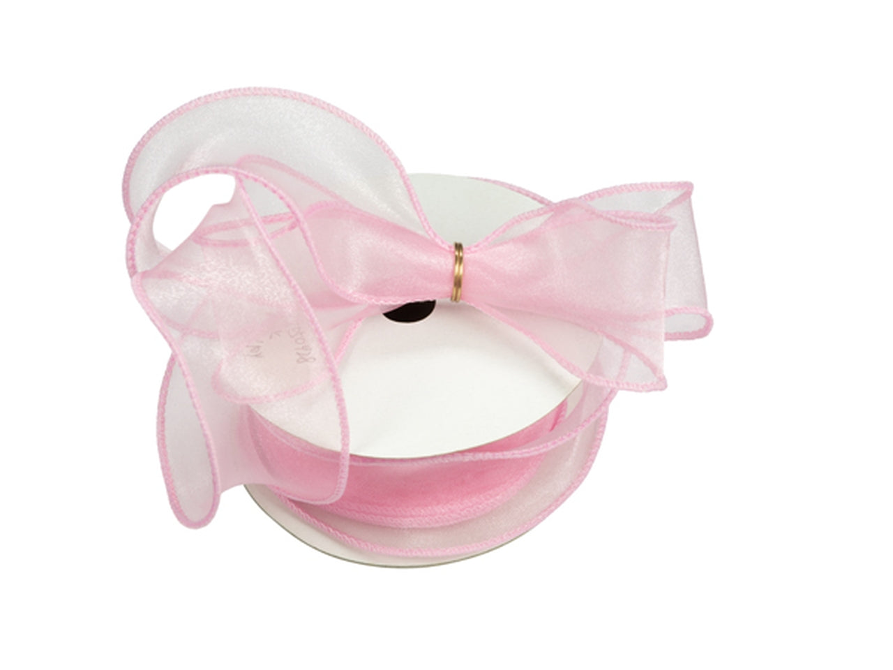 Nastro organza vual 40mmx15mt rosa