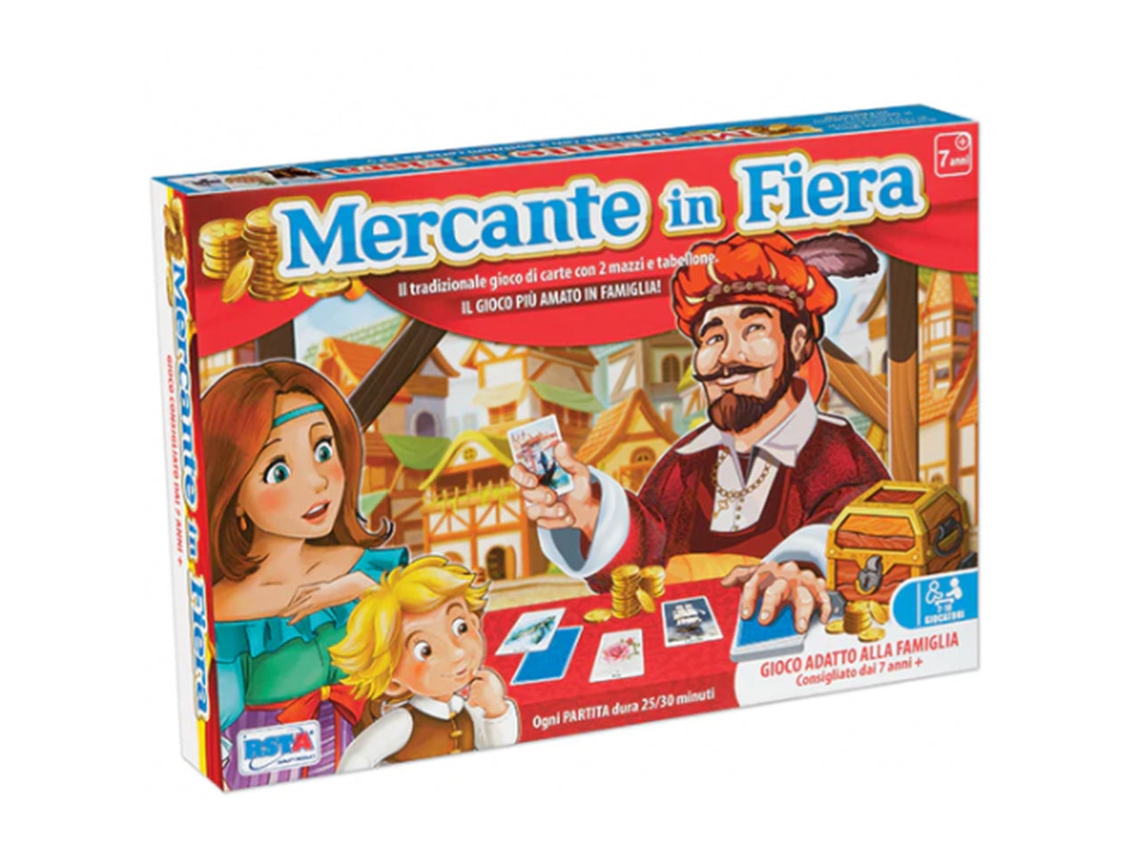 Gioco mercante in fiera carte