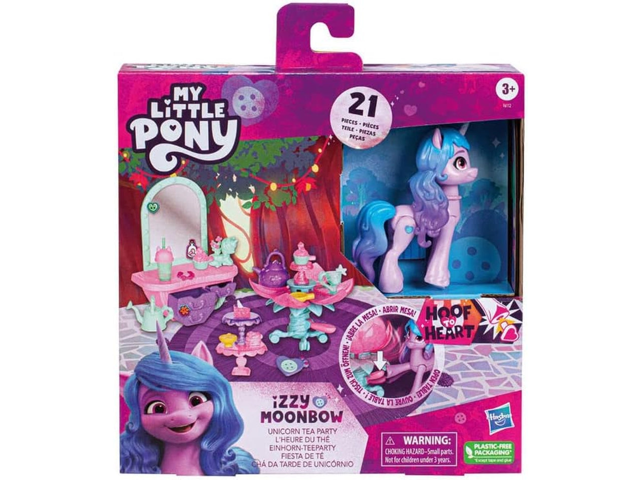 Little mini pony unicorn tea party $