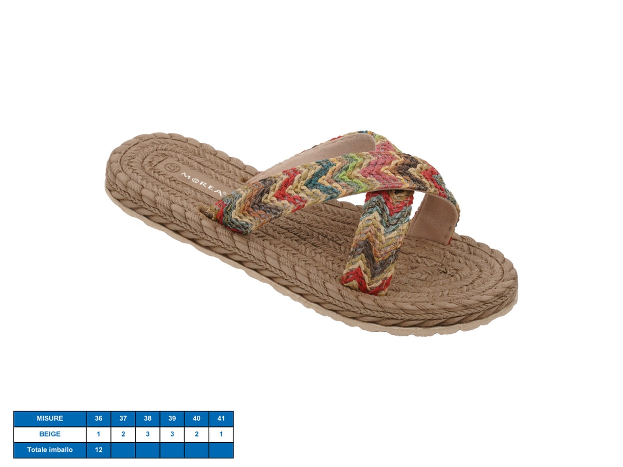 Ciabatta donna cartagine tg36-41