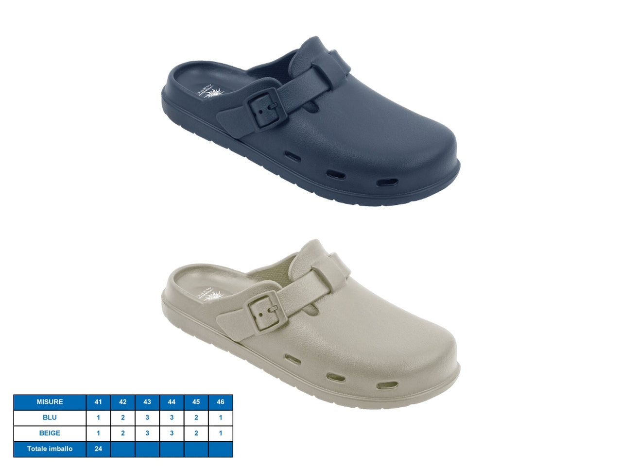 Sandalo uomo riomaggiore tg41-46 2 assortiti