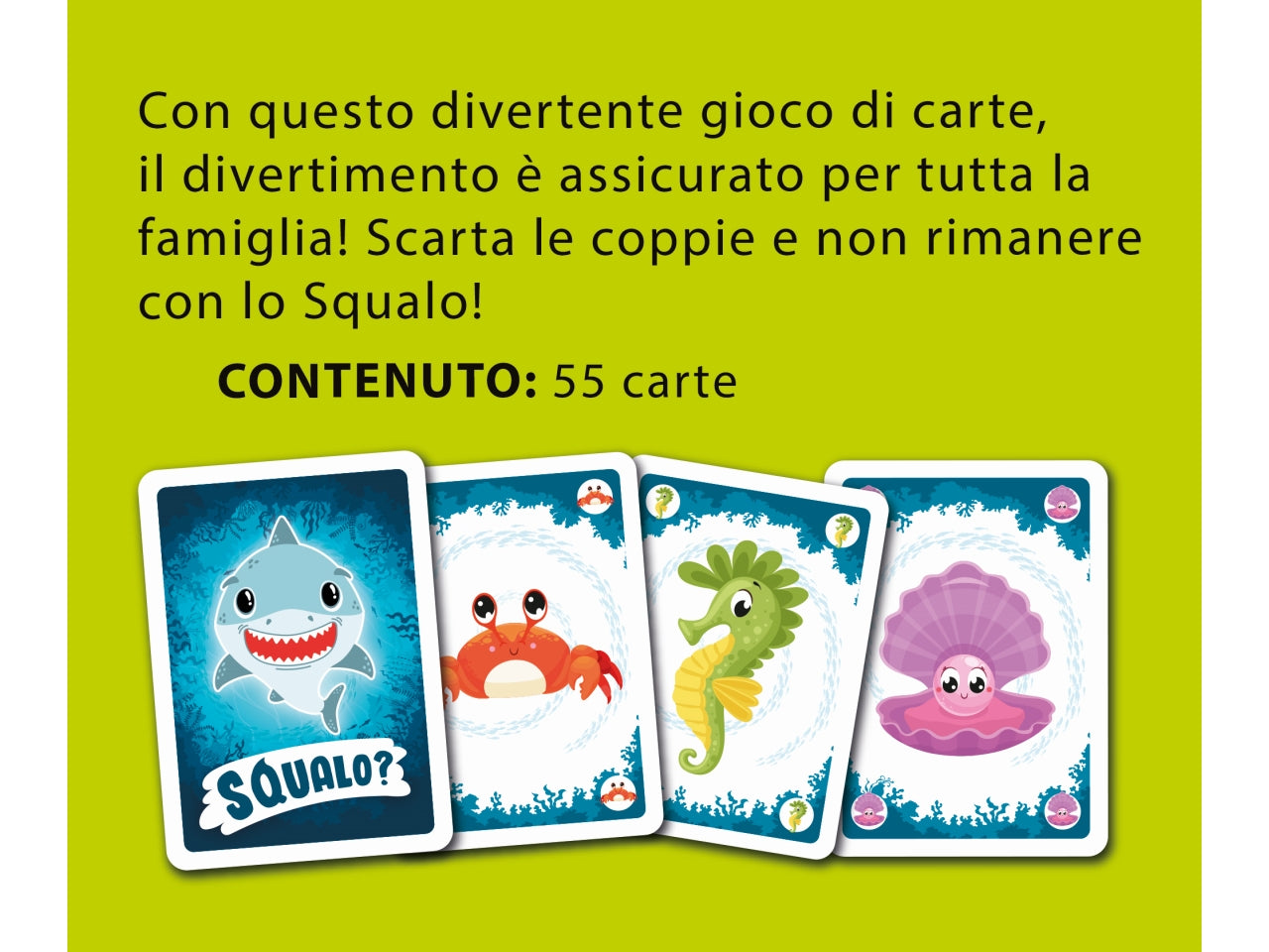 Ludoteca le carte dei bambini Squalo!