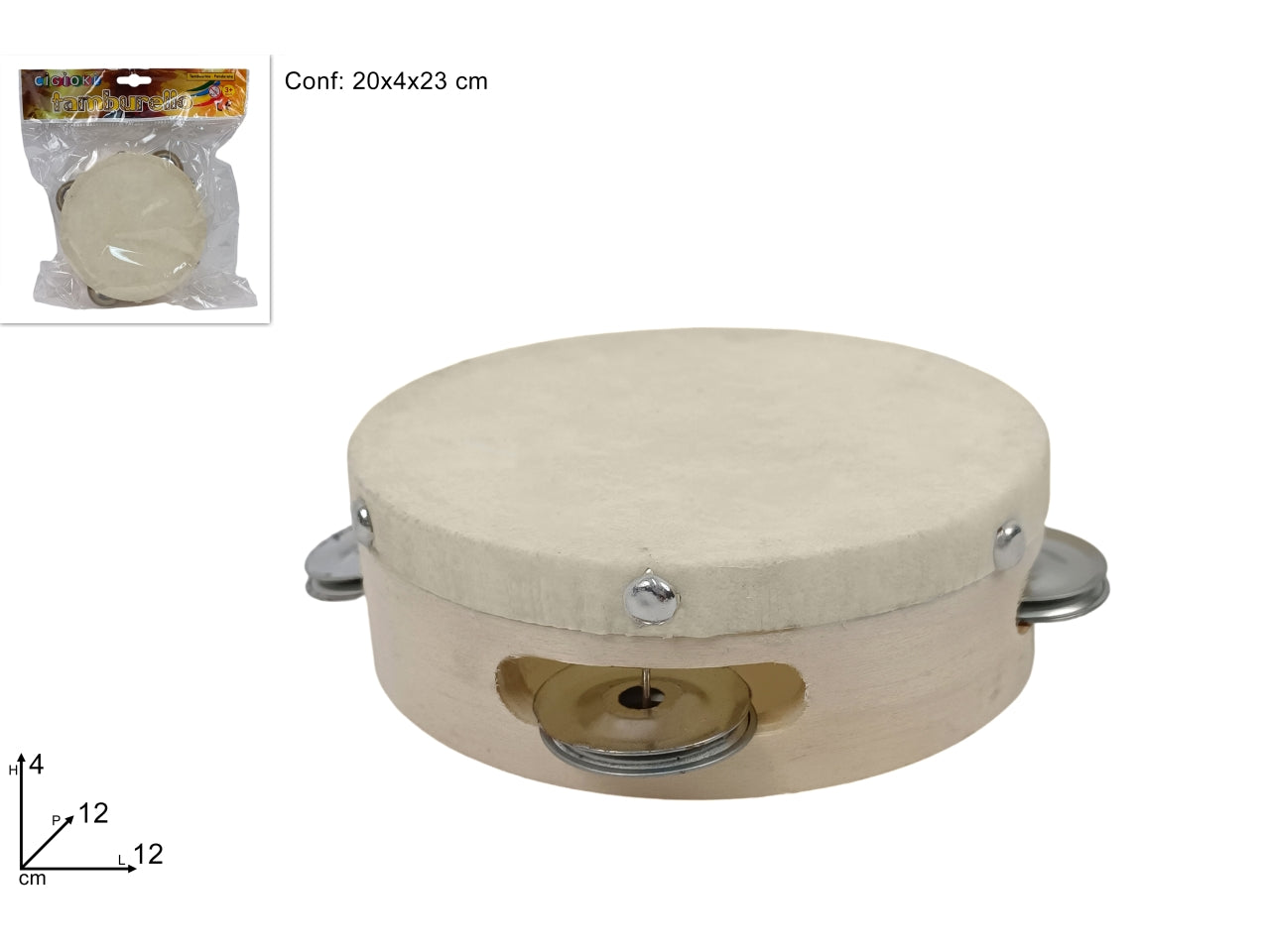 Tamburello 12cm