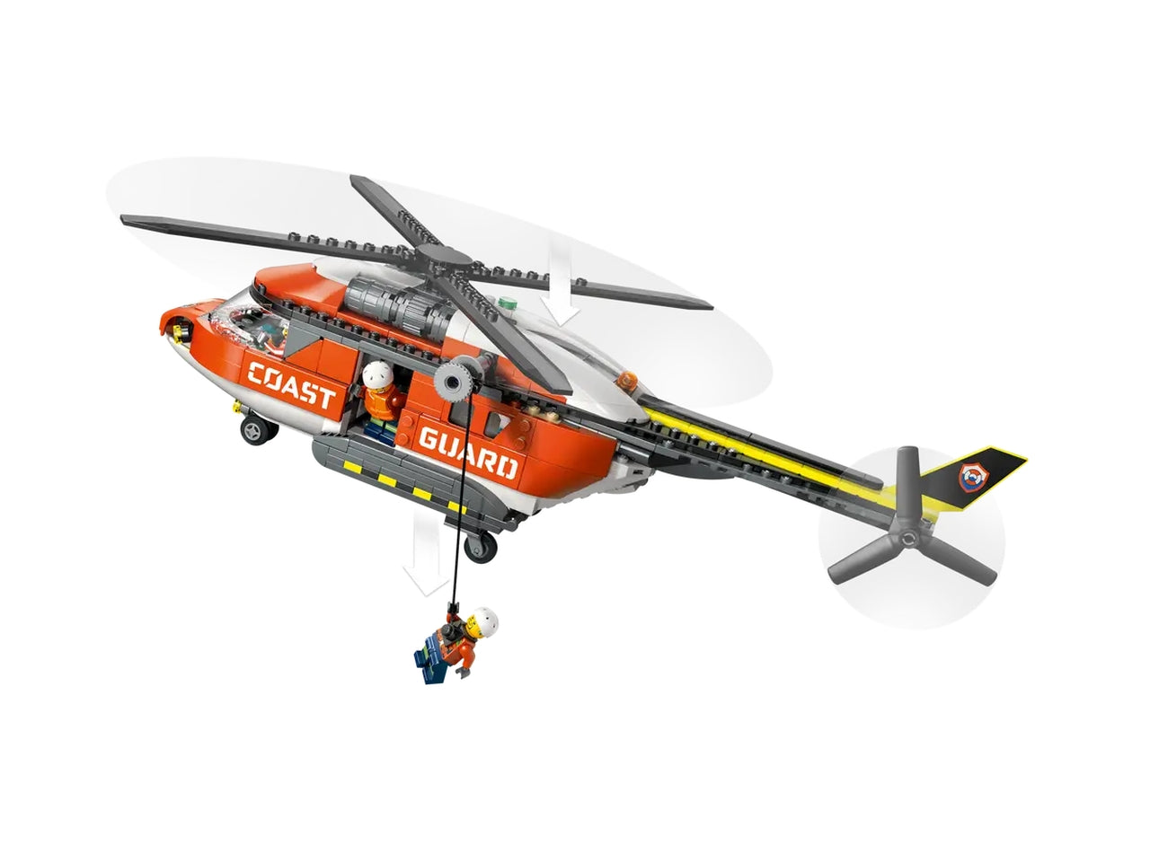 Lego City Exploration Elicottero della Guardia Costiera