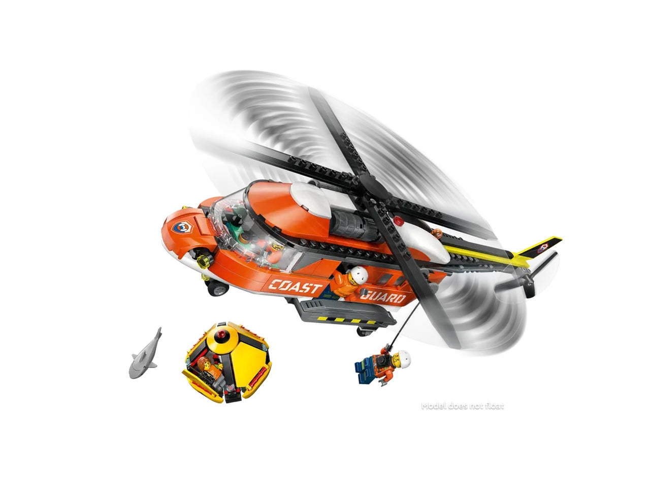 Lego City Exploration Elicottero della Guardia Costiera