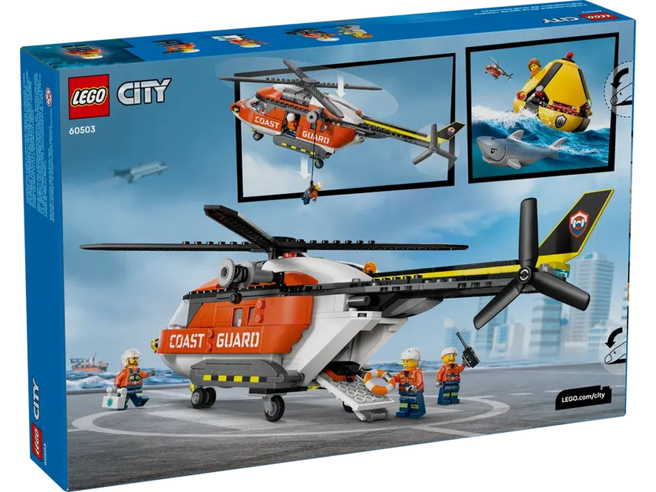 Lego City Exploration Elicottero della Guardia Costiera