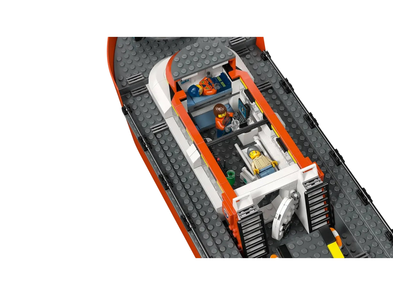 Lego City Exploration Motoscafo di soccorso ed elicottero della Guardia Costiera