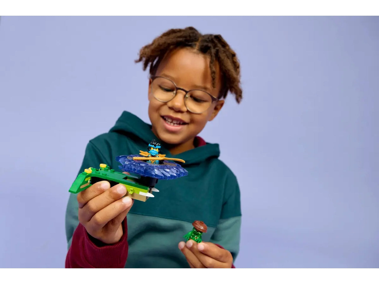 Lego Ninjago Nya contro Spinner Mostro della Mutazione