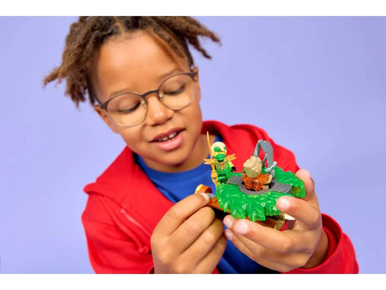 Lego Ninjago Lloyd contro Spinner Mostro della Terra