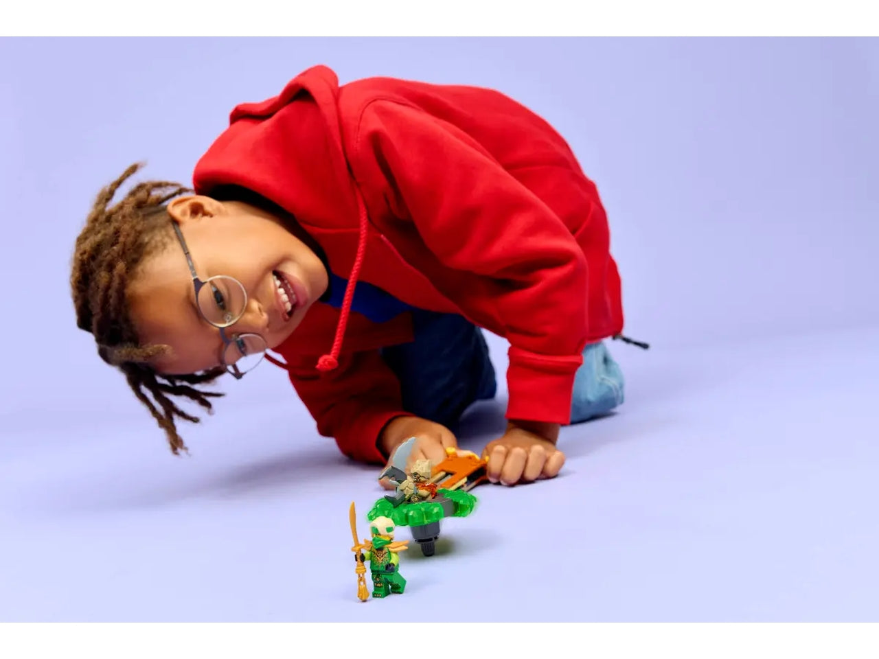 Lego Ninjago Lloyd contro Spinner Mostro della Terra