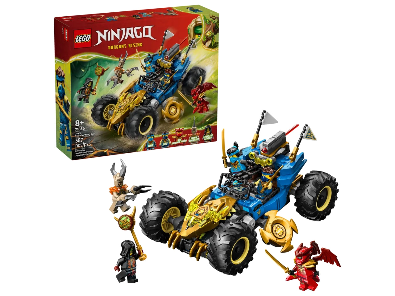 Lego Ninjago Auto mutaforma di Jay