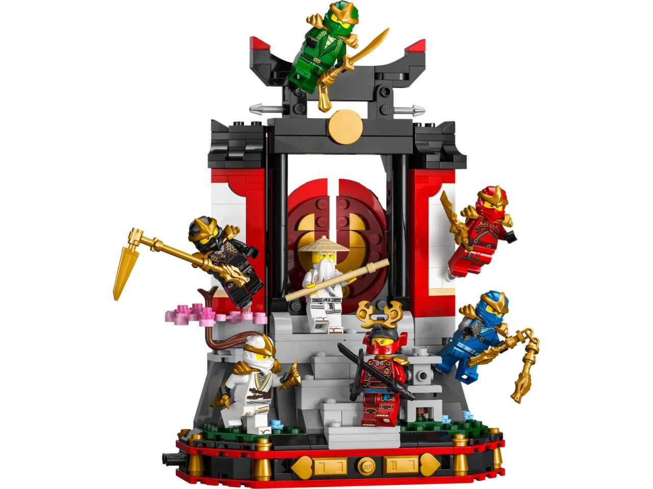 Lego Ninjago Display personaggi Ninja # 15Â° anniversario