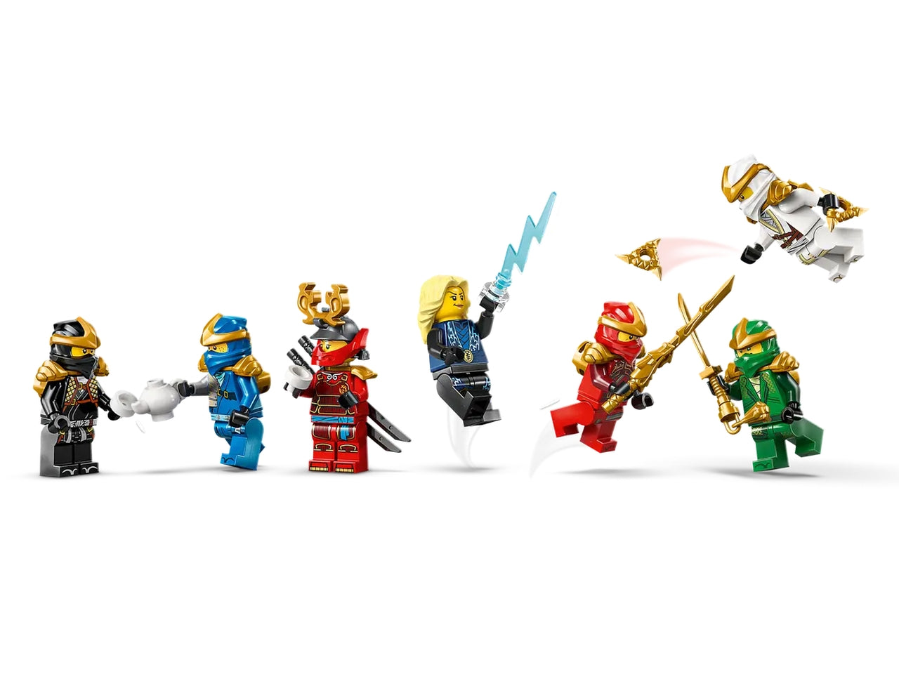 Lego Ninjago Display personaggi Ninja # 15Â° anniversario