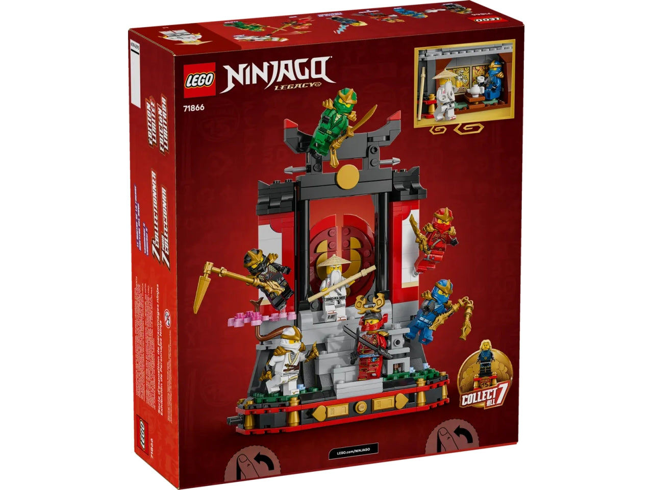 Lego Ninjago Display personaggi Ninja # 15Â° anniversario