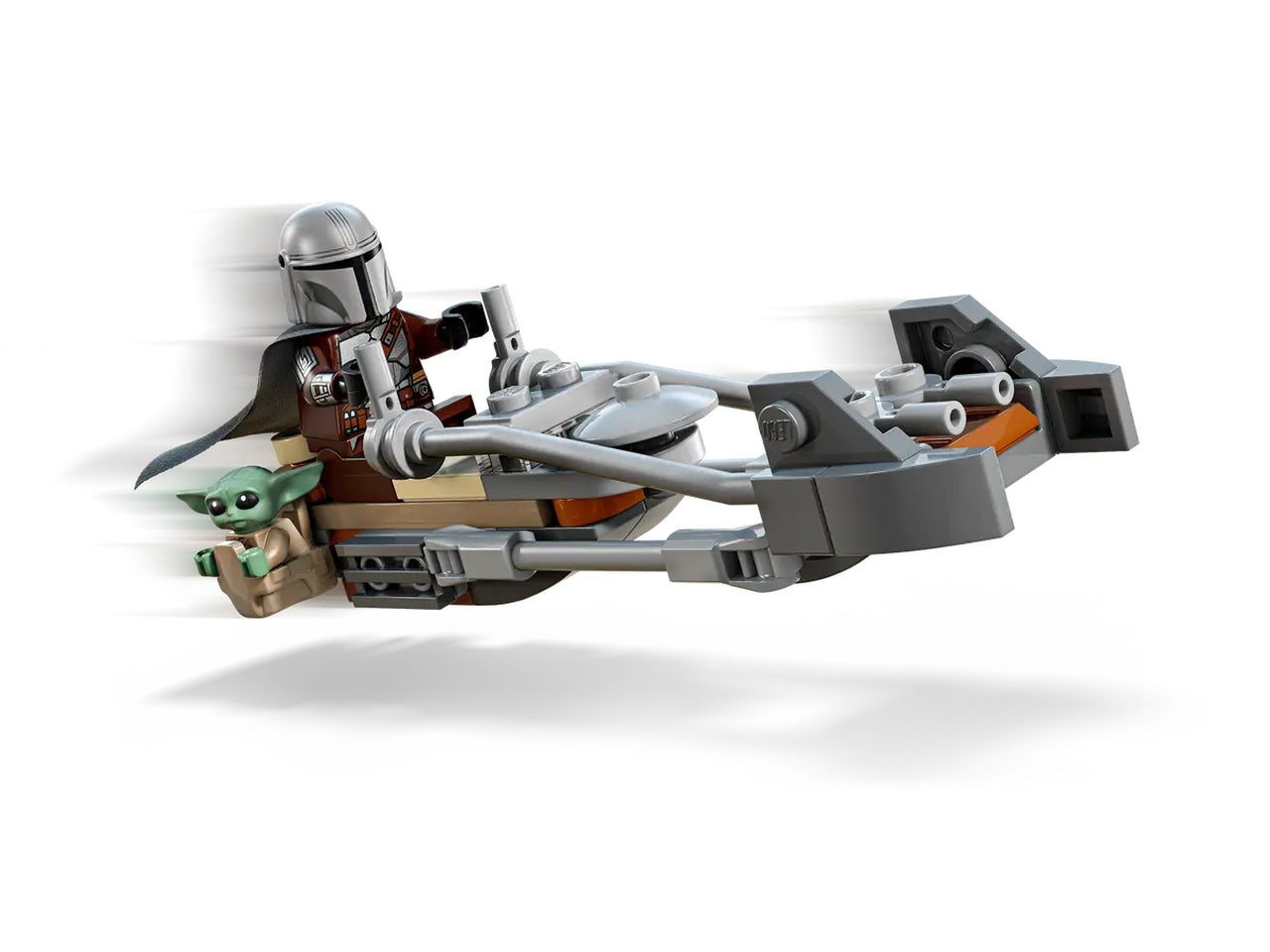 Lego Star Wars TM Speeder Bike# del Mandaloriano e di Grogu