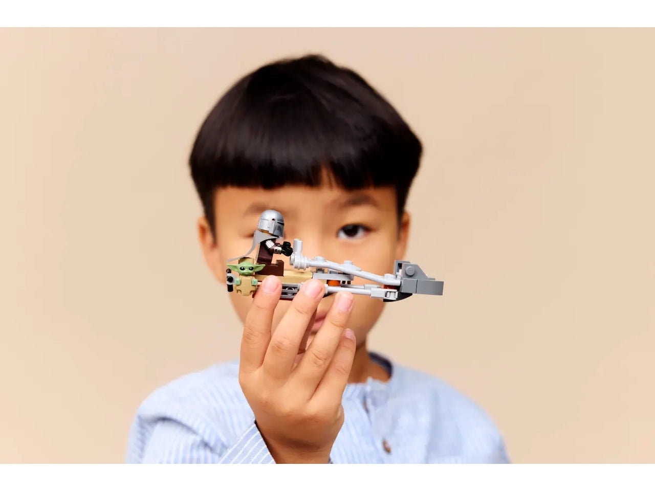 Lego Star Wars TM Speeder Bike# del Mandaloriano e di Grogu