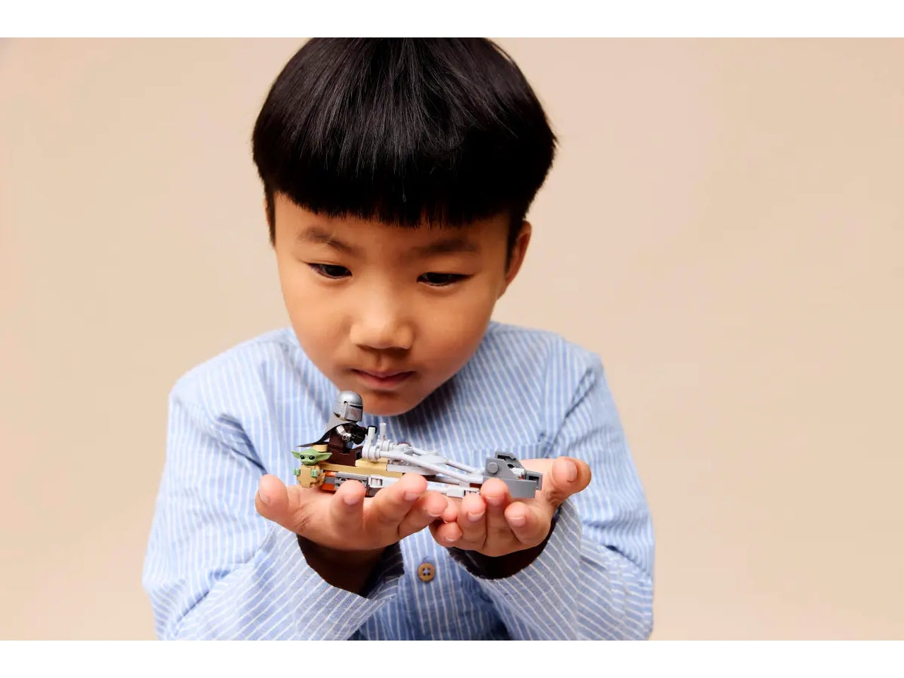 Lego Star Wars TM Speeder Bike# del Mandaloriano e di Grogu