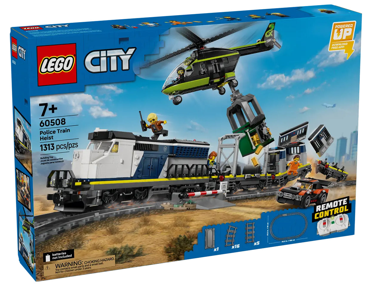 Lego City Trains Rapina al treno della polizia