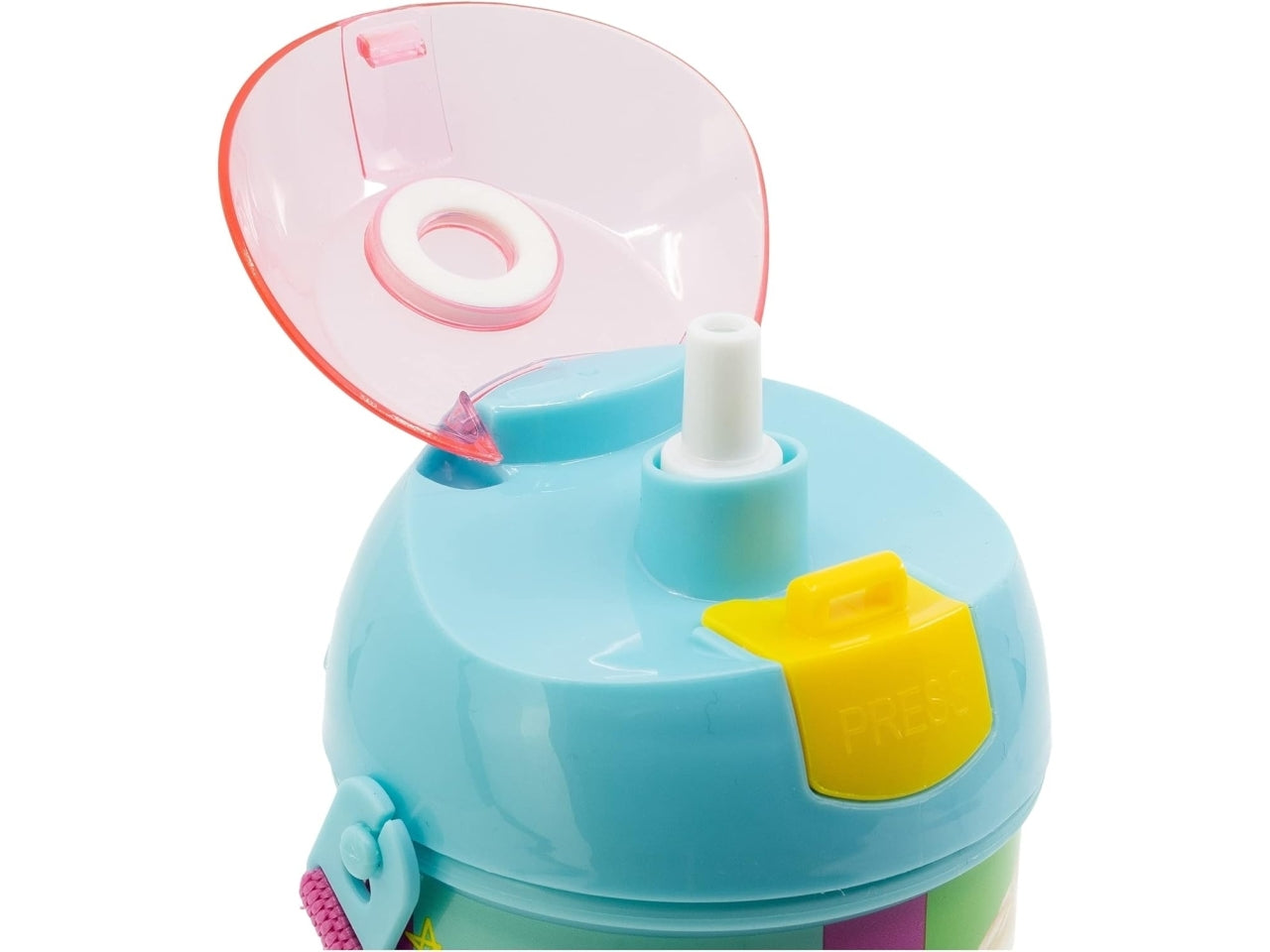 Barbie borraccia pop up 450ml con tracolla