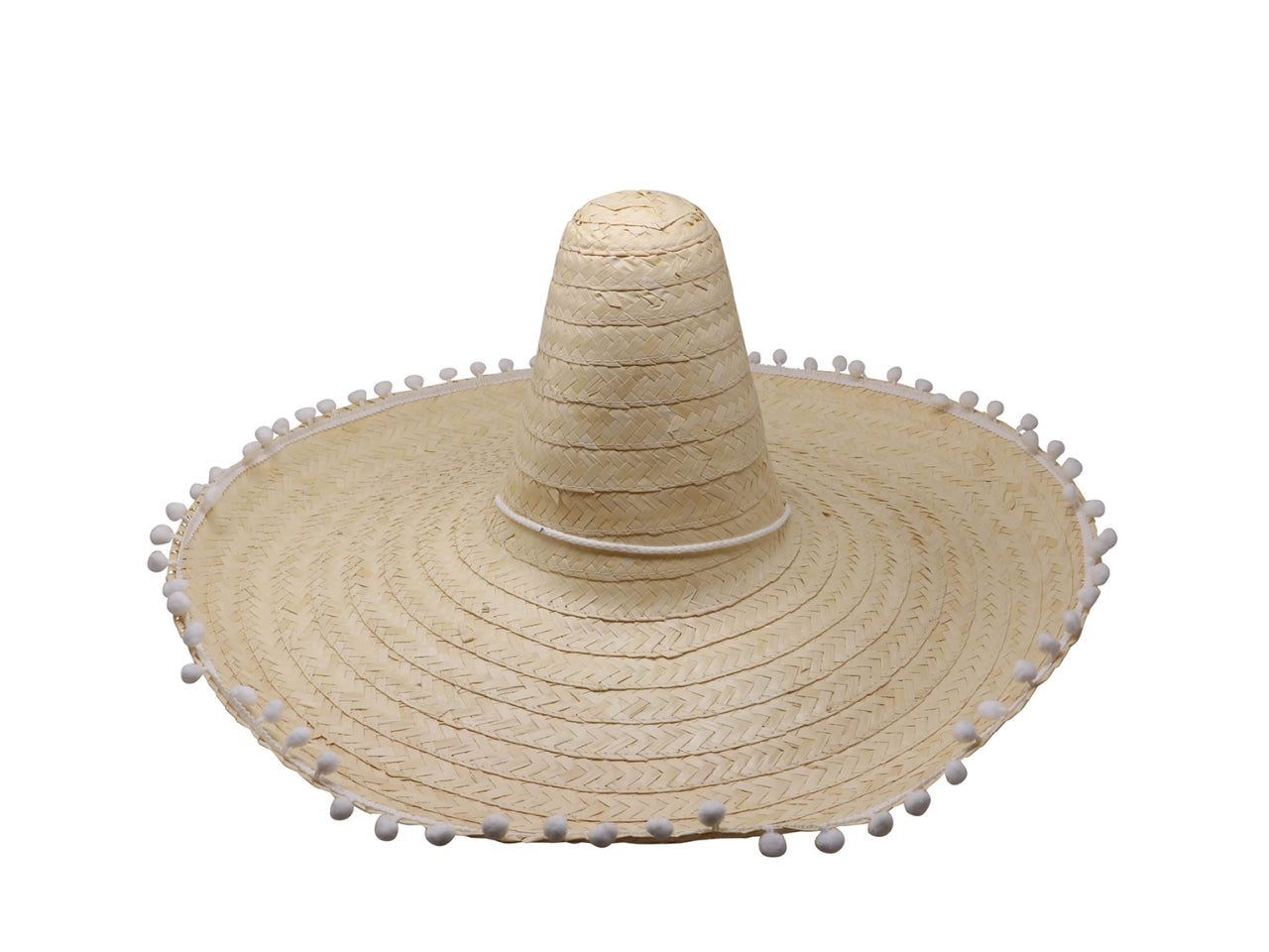 Cappello sombrero in paglia 60cm beige