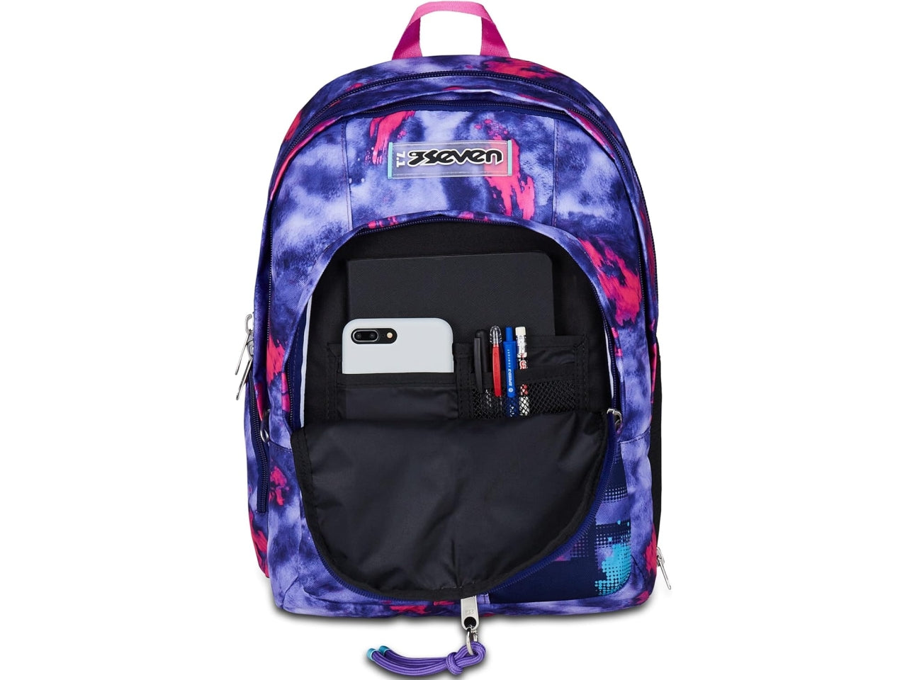 Zaino scuola dual detach seven shady dye girl$