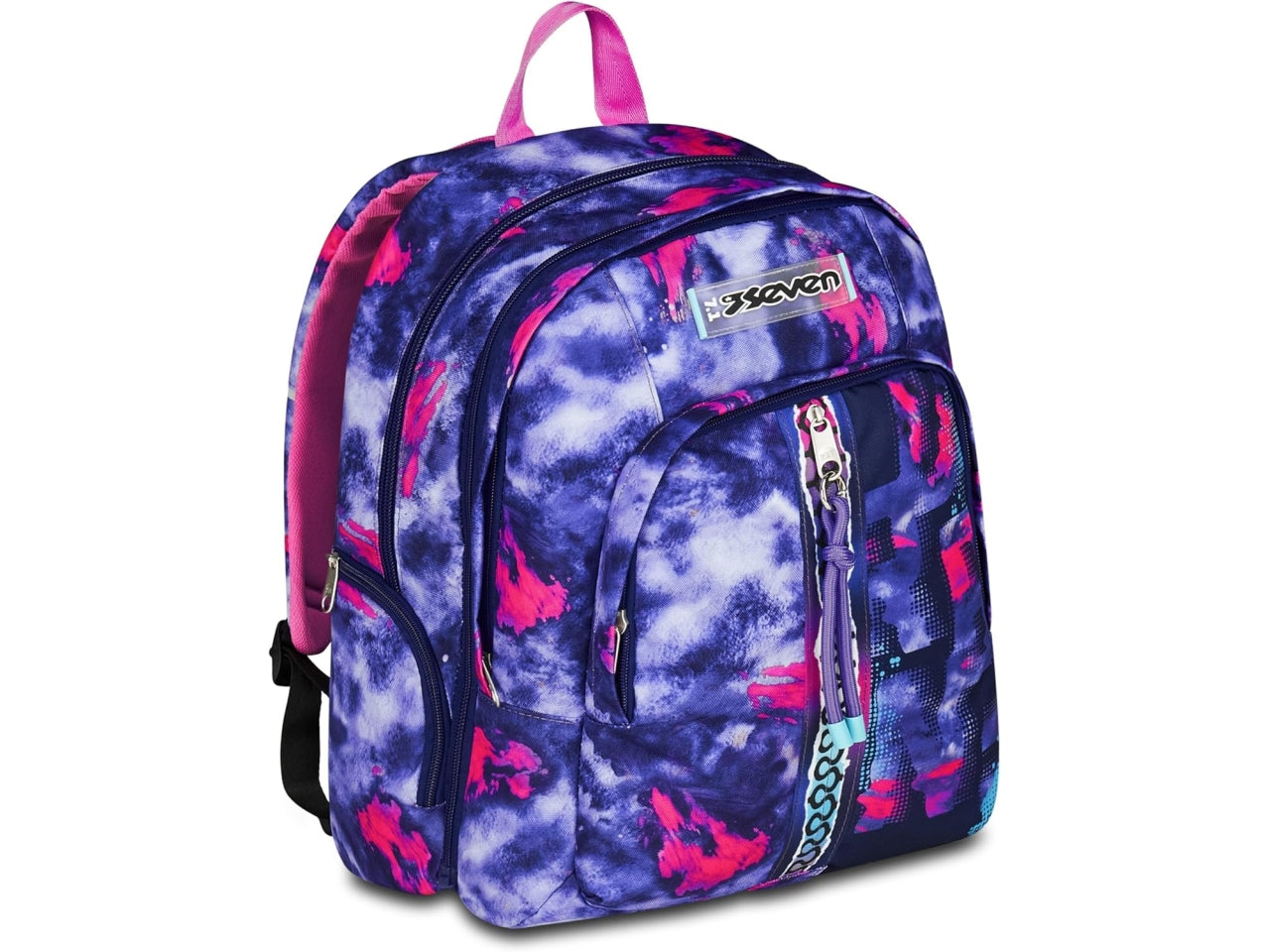 Zaino scuola dual detach seven shady dye girl$