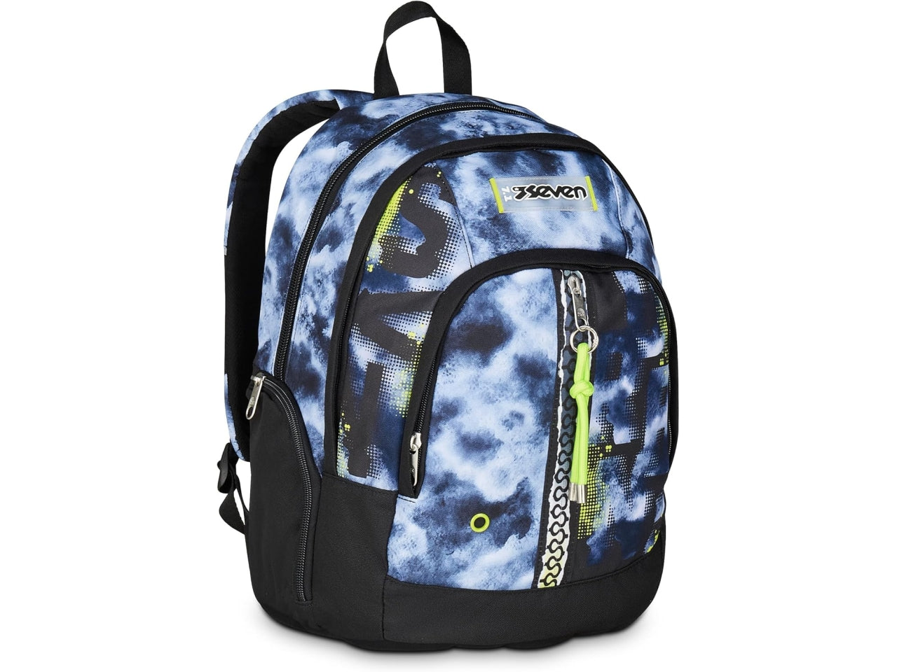 Zaino scuola dual seven shady dye boy