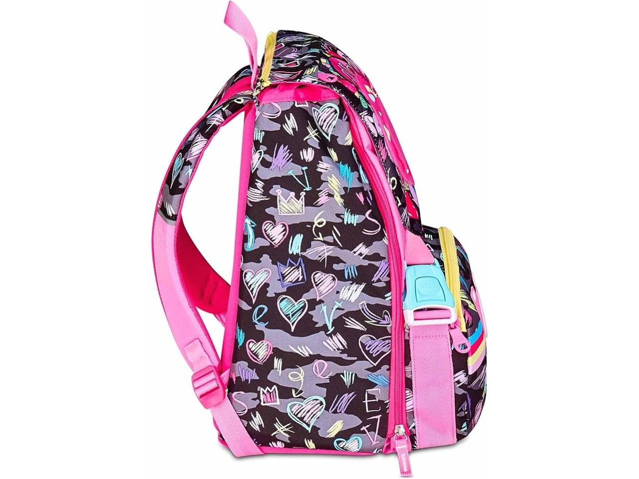 Zaino scuola sj gang sdoppiabile big game-led girl