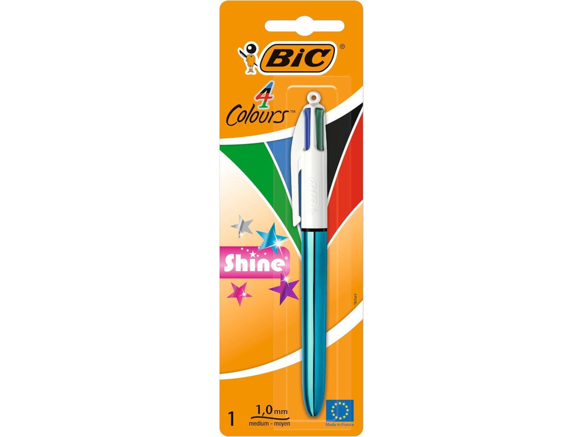Penna Bic Shine 4 colori